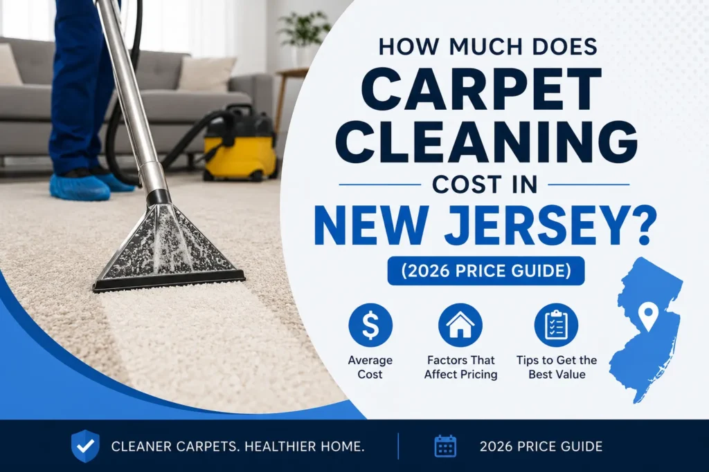 Carpet cleaning cost guide in New Jersey